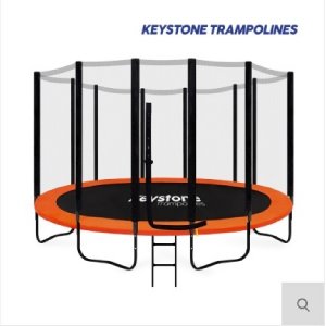 키스톤 SP9 시리즈 대형 트램폴린 16피트 4.9m 안전망 성인 어린이 유아 방방 가정용 야외 퐁퐁 대형봉봉 정품 트램폴린학교용 기관용
