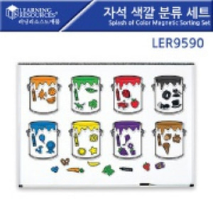 러닝 [LER9590] 자석 색깔 분류 세트 분류게임 학교용
